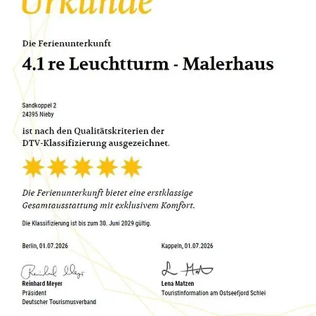 Reetdorf Geltinger Birk Malerhaus Leuchtturm Dom wakacyjny *